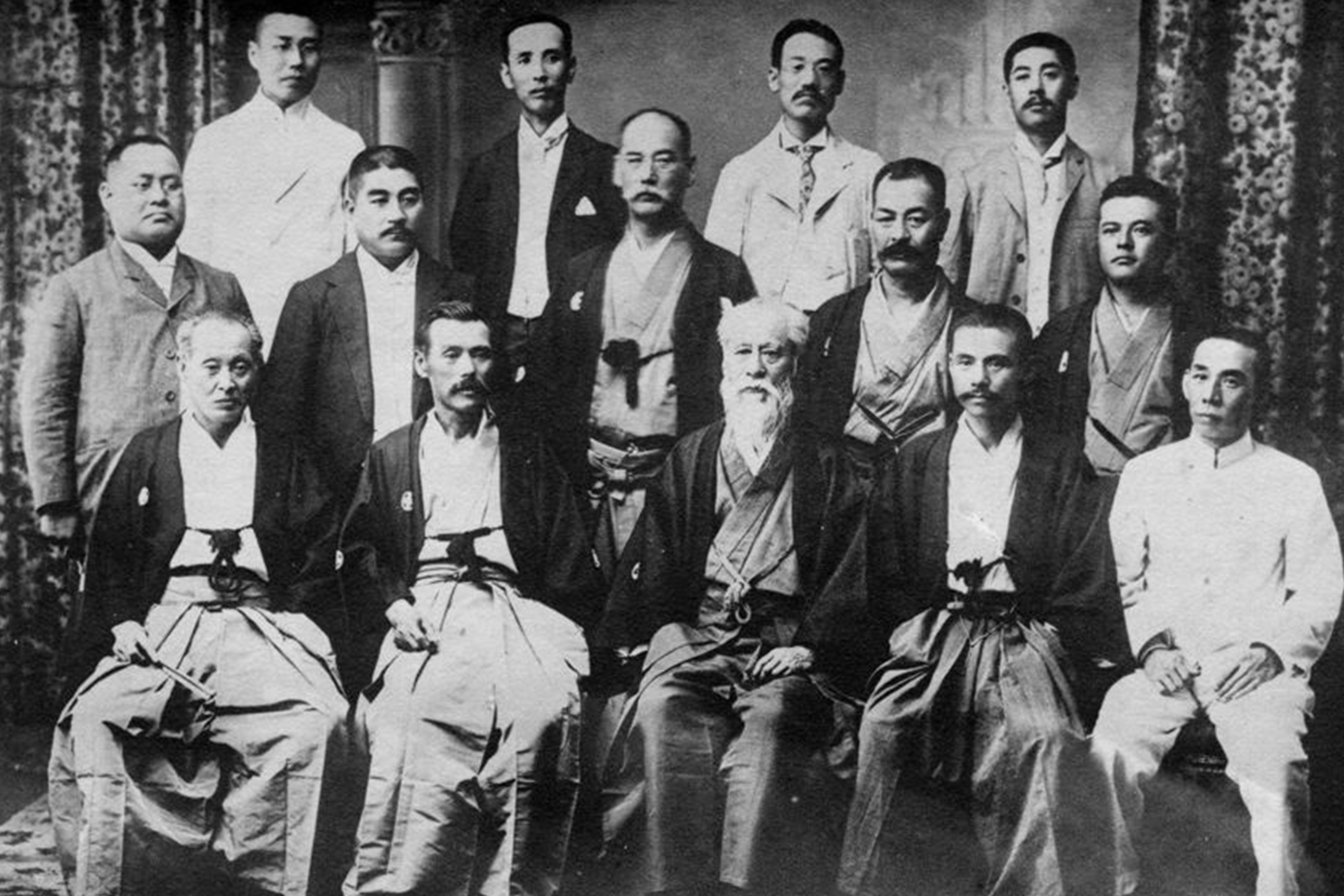 富士紡績の役員達