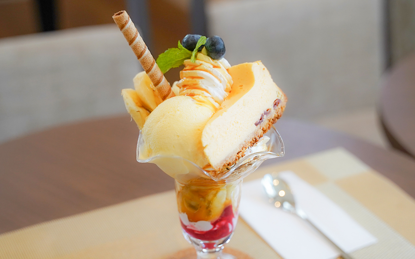 豊門カフェのスイーツ